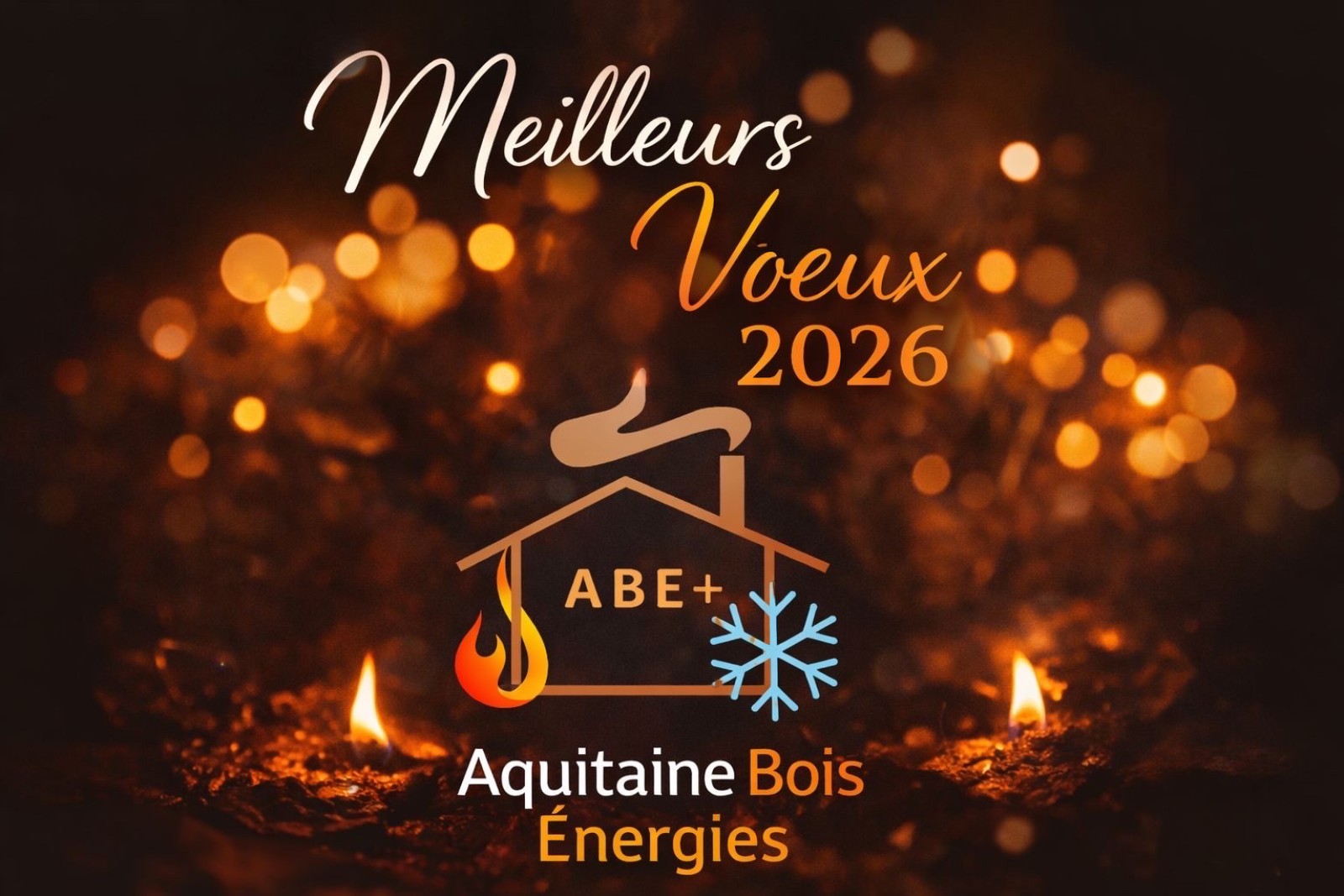 ✨ Aquitaine Bois Énergies vous adresse ses meilleurs vœux ✨