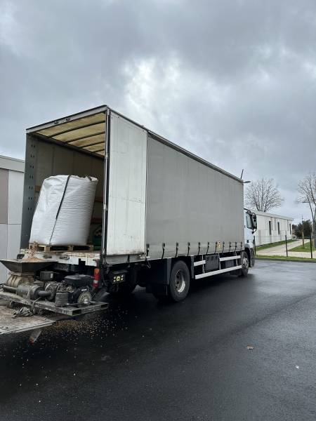 La soufflerie de pellets pour votre chaudière sur la Rive Droite et en Gironde